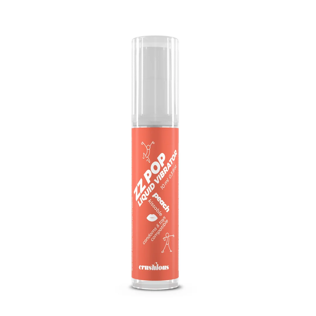 ZZ Pop küssbarer Liquid Vibrator Kirsche 10 ml – Bild 12