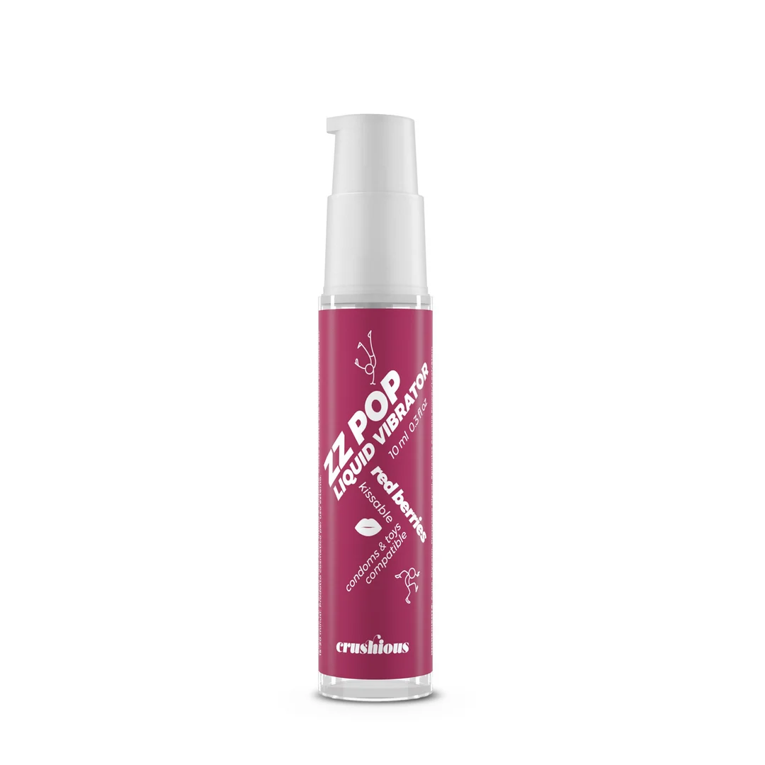 ZZ Pop küssbarer Liquid Vibrator Kirsche 10 ml – Bild 13