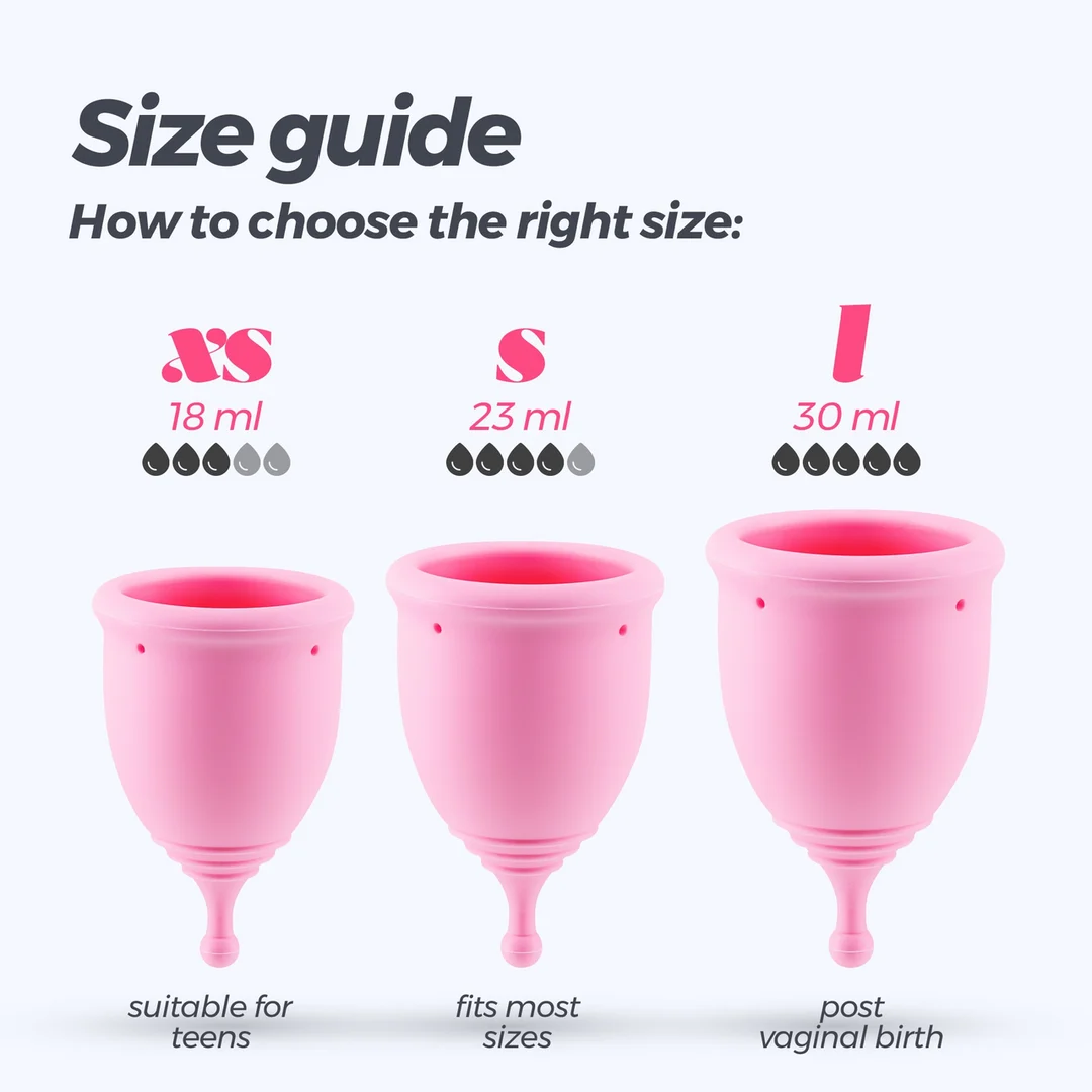 Crushious Minerva Menstruationstasse XS rosa – Bild 5