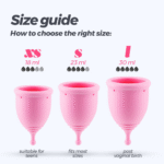 Menstruatiecup met zakje – S en L – Roze – Minerva - Afbeelding 6