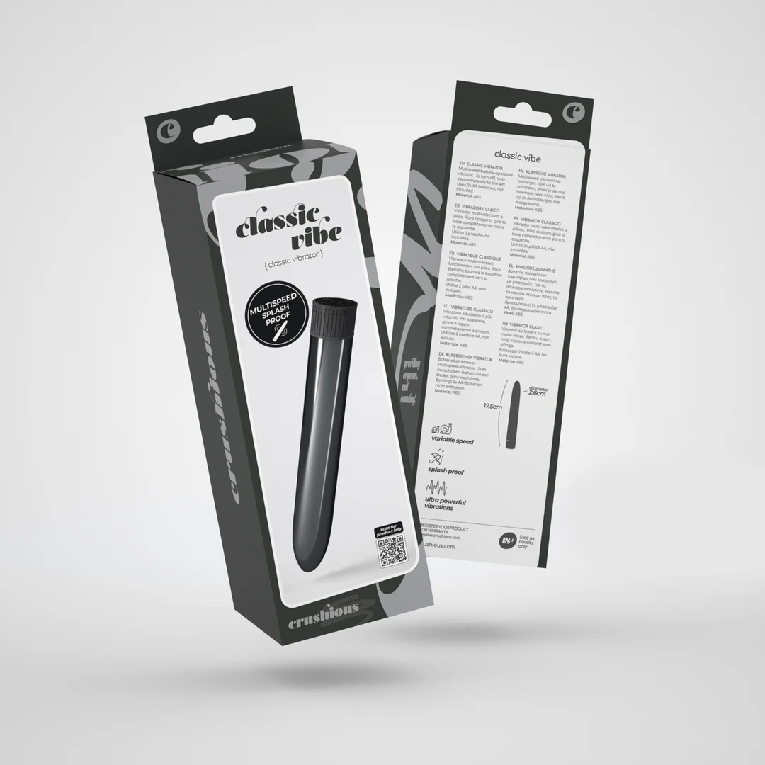Vibratore Crushious Classic Vibe rosso - immagine 7