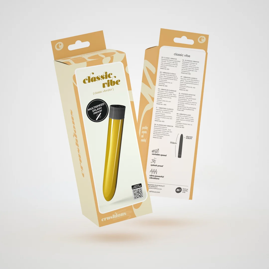Vibratore Crushious Classic Vibe rosso - immagine 13