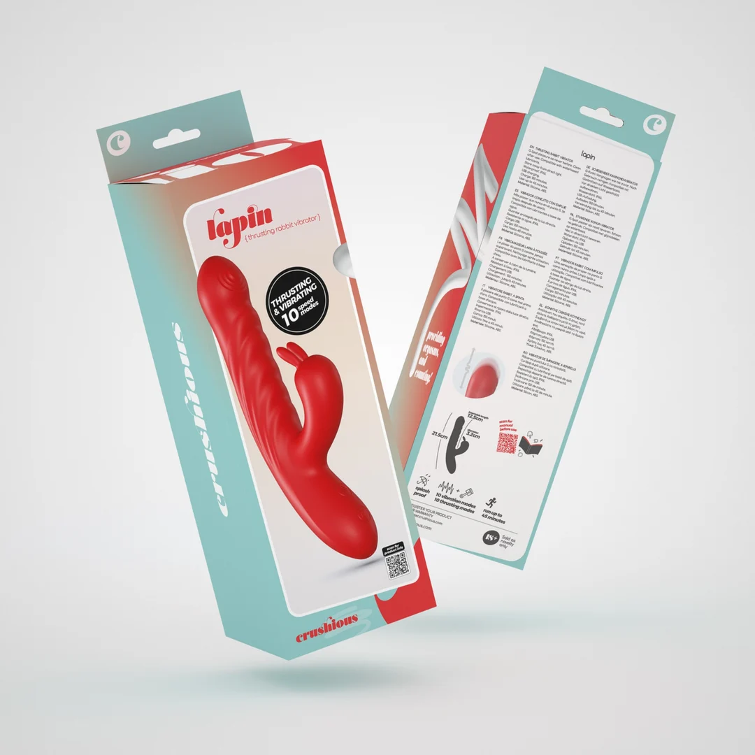 Crushious Lapin Stoßender Vibrator in Hasenform – Bild 7