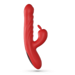 rabbit vibrator – intense stootbewegingen – zwart Crushious - Afbeelding 10