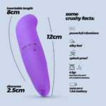 g-spot vibrator – mini formaat voor gerichte g-spot stimulatie – roze Crushious - Afbeelding 11