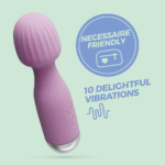 wand vibrator – flexibele kop & 10 standen – Crushious Wanderlust lila Crushious - Afbeelding 5