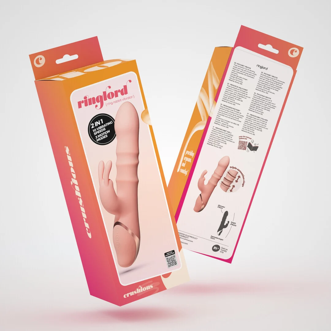 Crushious Ringlord Ring Rabbit Vibrator