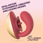 Duo vibrator met 10 standen – Lickende Koppels Vibrator - Afbeelding 5