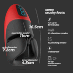 Automatische masturbator met 10 vibratiestanden – Pancho - Afbeelding 5