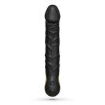 realistische vibrator – buigzame hals & 10 standen – Crushious Magnus Bend Zwart Crushious - Afbeelding 2