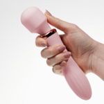 wand vibrator – dual wand massager met verwarmingsmodus – Crushious Jinx Rosé Wijn Crushious - Afbeelding 6