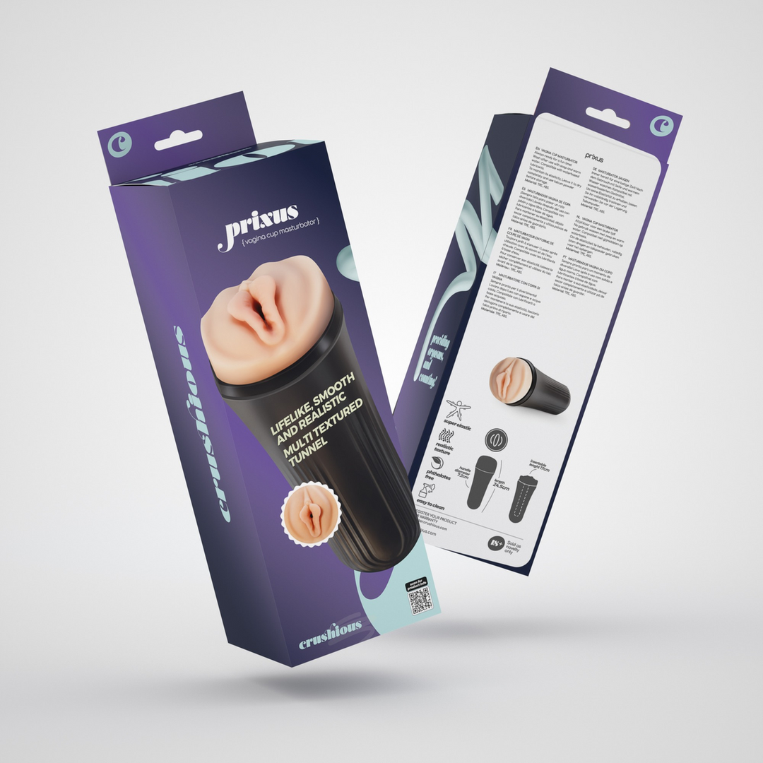 EX50582-2 Vagina masturbator met ultrasoft materiaal – Pussy Case Stroker - Afbeelding 1