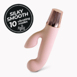 rabbit vibrator – 10 standen, oplaadbaar – roze Crushious - Afbeelding 6