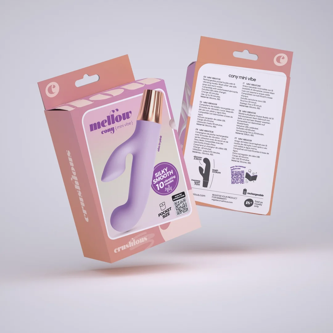 Crushious Mellow Cony mini vibratore rabbit - immagine 7