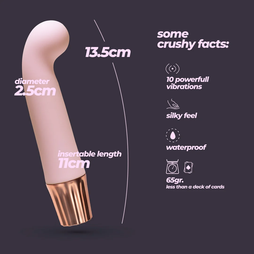 Crushious Mellow Gee Mini G Punkt Vibrator – Bild 5