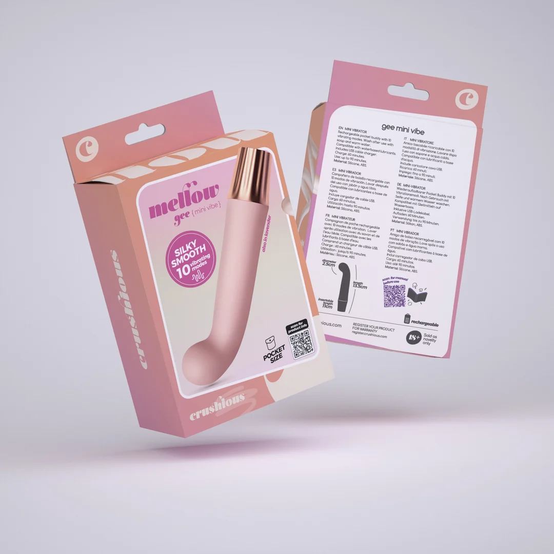 Crushious Mellow Gee mini G spot vibrator