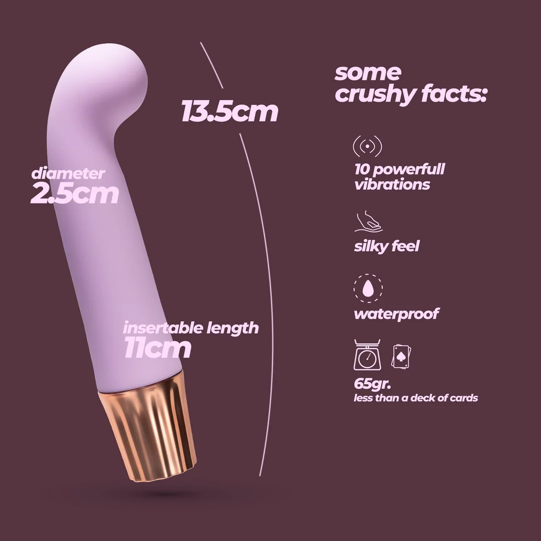 Crushious Mellow Gee Mini G Punkt Vibrator – Bild 11