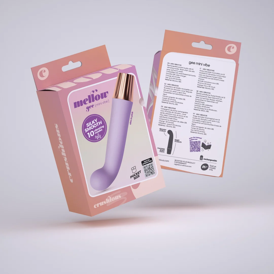 Crushious Mellow Gee Mini G Punkt Vibrator – Bild 7