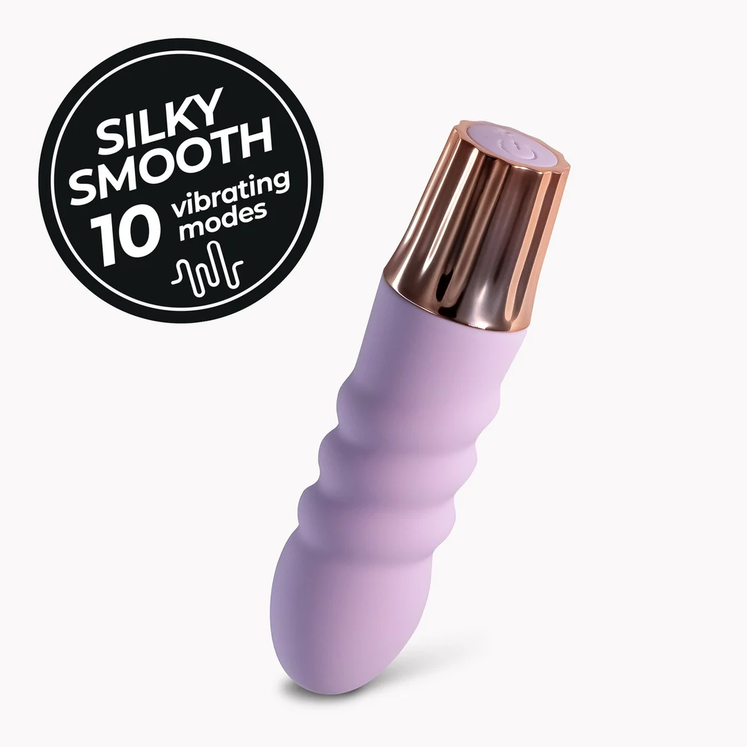Mini vibromasseur rose Crushious Mellow Bubbles – Image 12