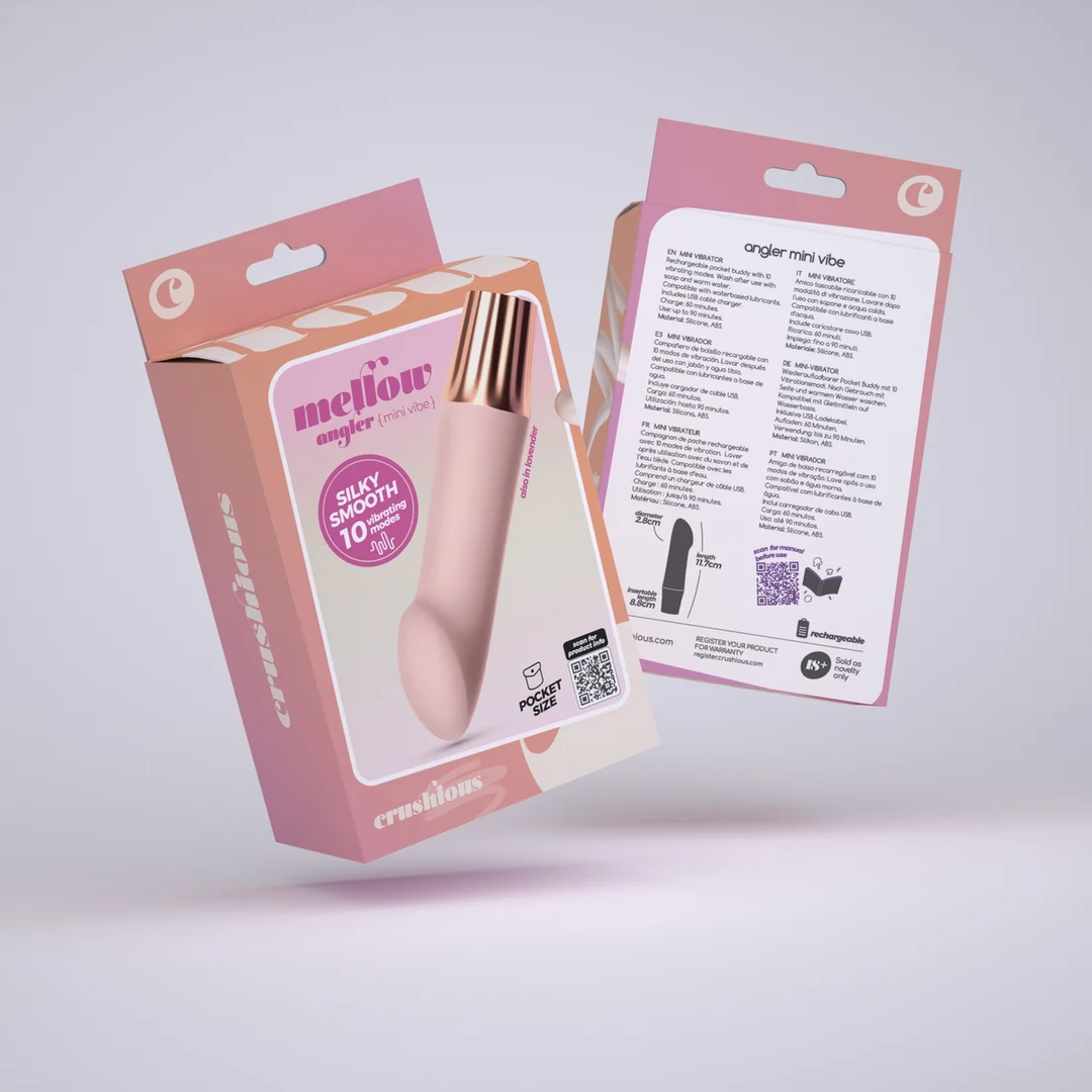 Vibratore mini per il punto G Crushious Mellow Angler - immagine 1