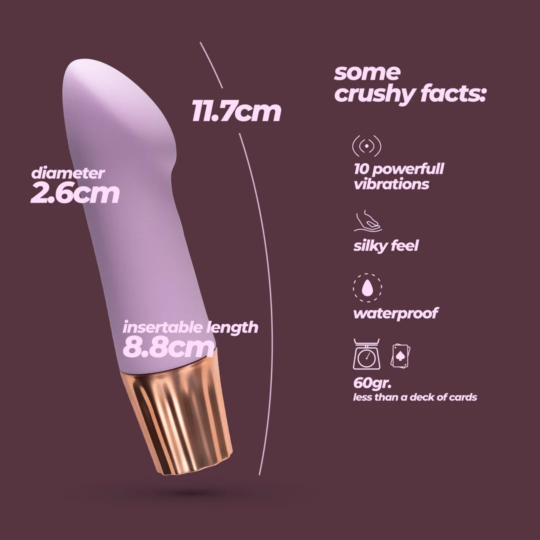 Vibratore mini per il punto G Crushious Mellow Angler - immagine 11