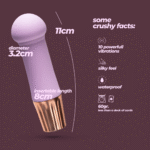 Wand vibrator met 10 vibrerende standen – Mellow Puff Crushious - Afbeelding 10