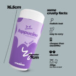 Anus masturbator met stimulerende knobbeltjes – Paars - Afbeelding 6