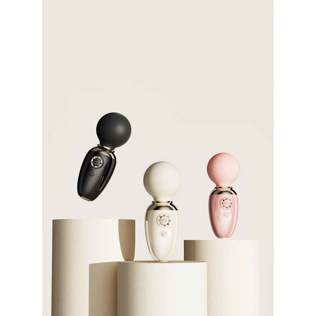 Zalo Ava Smart Wand Massager in Elfenbeinweiß – Bild 5