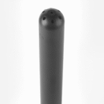 Anale douche – plastic mondstuk 13,5 cm (Ø 1,9 cm), ABS, zwart – voor doucheslang - Afbeelding 2