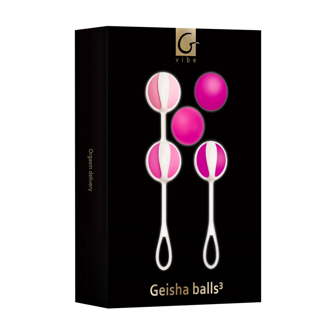Kegel balls – Geisha Balls 3 - Suikerroze - Afbeelding 1