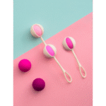 Kegel balls – Geisha Balls 3 - Suikerroze - Afbeelding 2