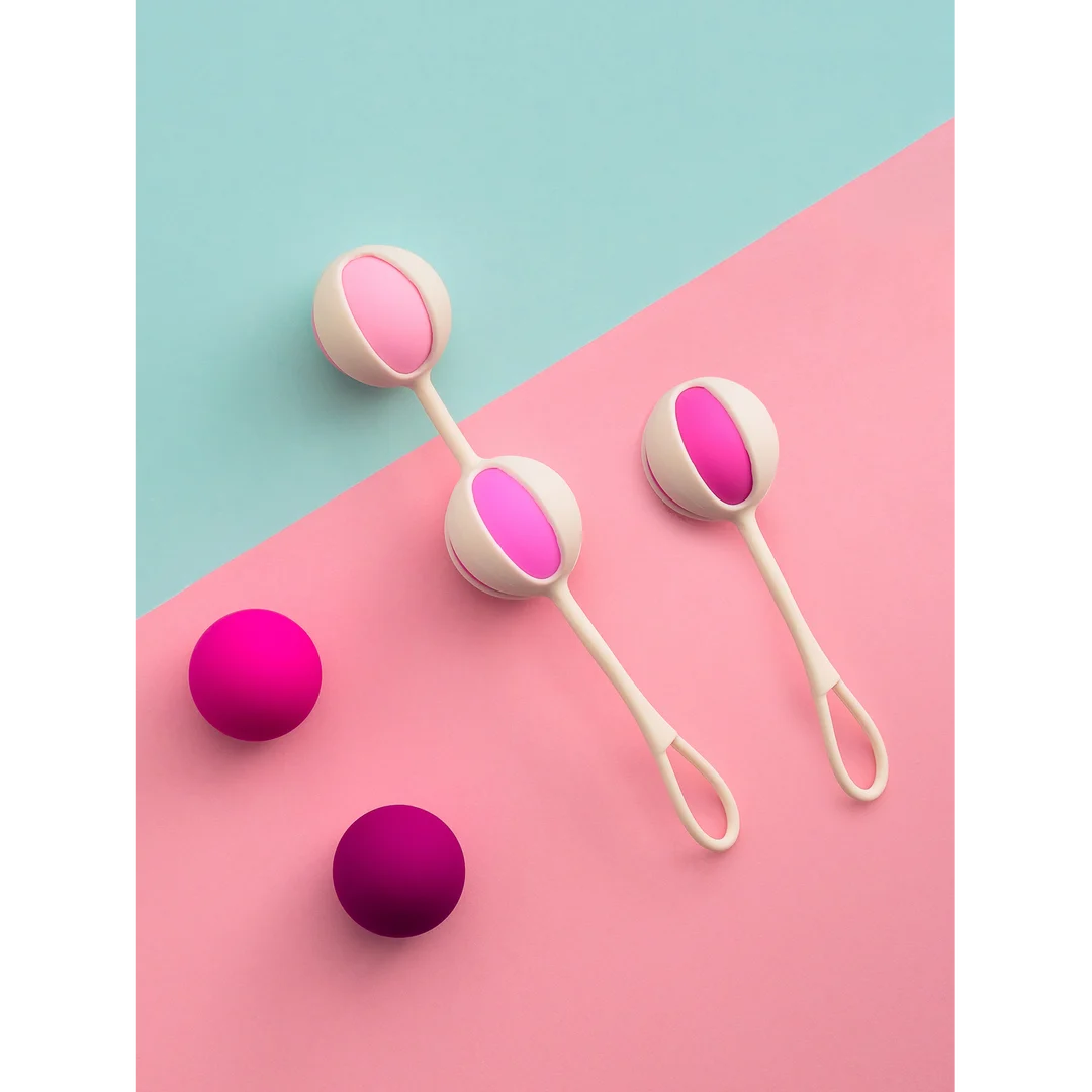 Kegel balls – Geisha Balls 3 - Suikerroze - Afbeelding 2