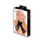 Wetlook fetish handschoenen met gescheurd effect voor kinky looks – LIN