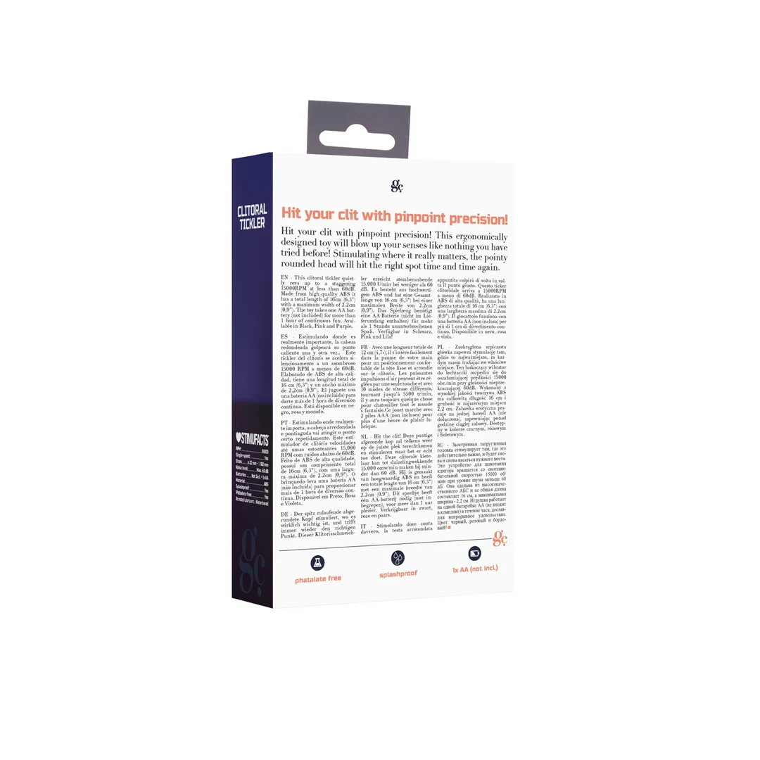 Stimulateur clitoridien GC by Shots noir – Image 8
