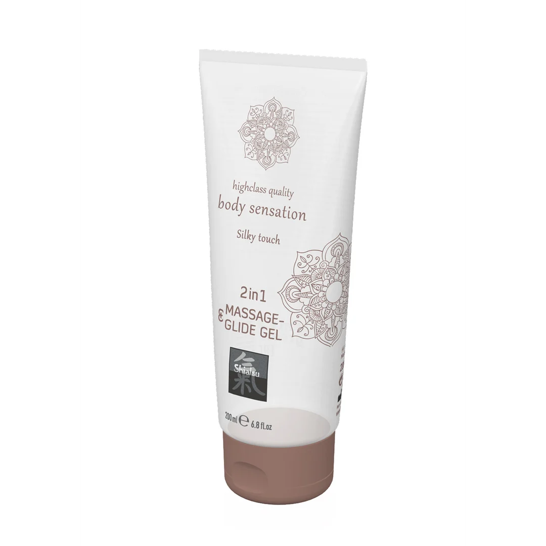H-67070-5 Massage olie en glijmiddel in 1 – Silky Touch 2-in-1 massage & glide gel, fluweelzacht en niet‑plakkerig – 7 fl oz / 200 ml - Afbeelding 1