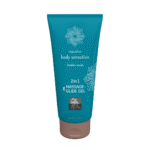 Massageolie & glijmiddel – 2 in 1 Massage en Glide Gel Amber – 200 ml - Afbeelding 2