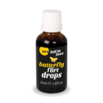 Lustopwekkende druppels – Stimulerende Drops – Butterfly Flirt Drops (30 ml) - Afbeelding 2