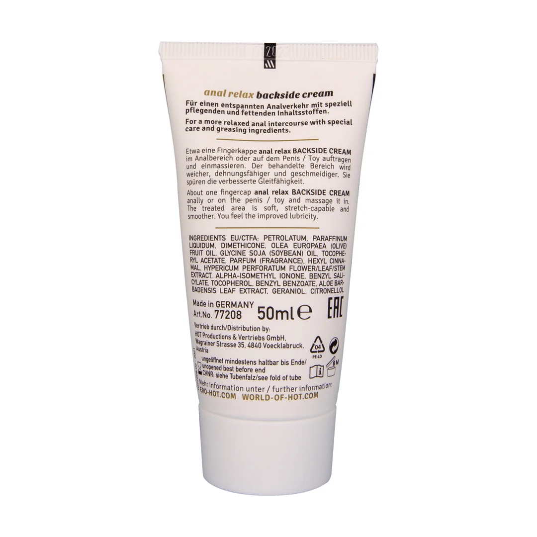 HOT Backside Anal Relax Cream 50 ml - immagine 2