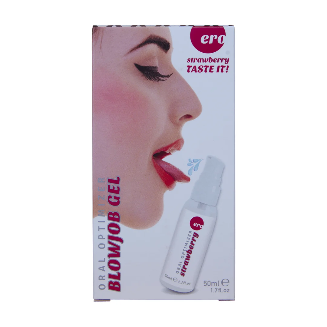 HOT Oral Optimizer Deepthroat Gel aardbei 50 ml
