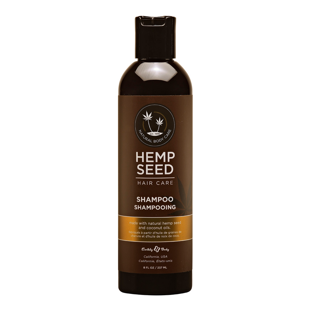 HSHS022 Hemp Seed Hair Care Shampoo – Sulfaatvrije shampoo met hennepzaad- en kokosolie – White tea & ginger – 236 ml - Afbeelding 1