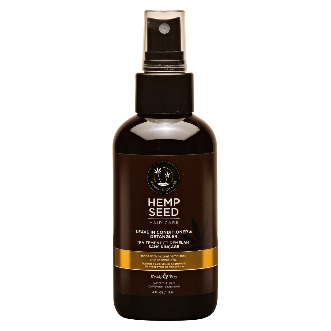 HSHX022 Leave-in conditioner & detangler – hydrateert, ontklit en beschermt tegen hitte – Witte thee & gember – Earthly Body – 118 ml - Afbeelding 1