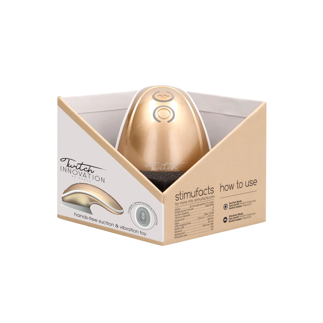 Clitoris vibrator met handsfree ontwerp – Tester Innovation by Shots - Afbeelding 8