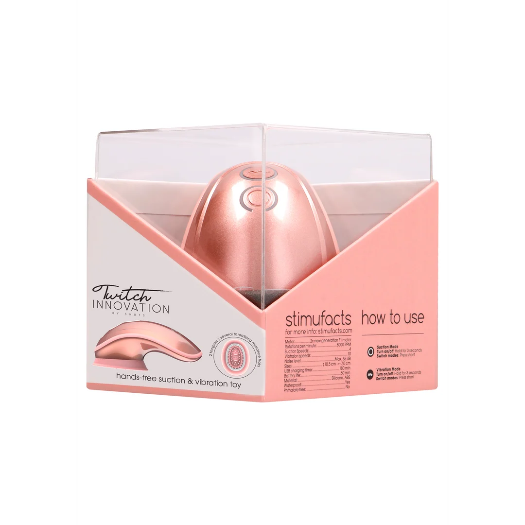 Clitoris vibrator met handsfree ontwerp – Tester Innovation by Shots - Afbeelding 12