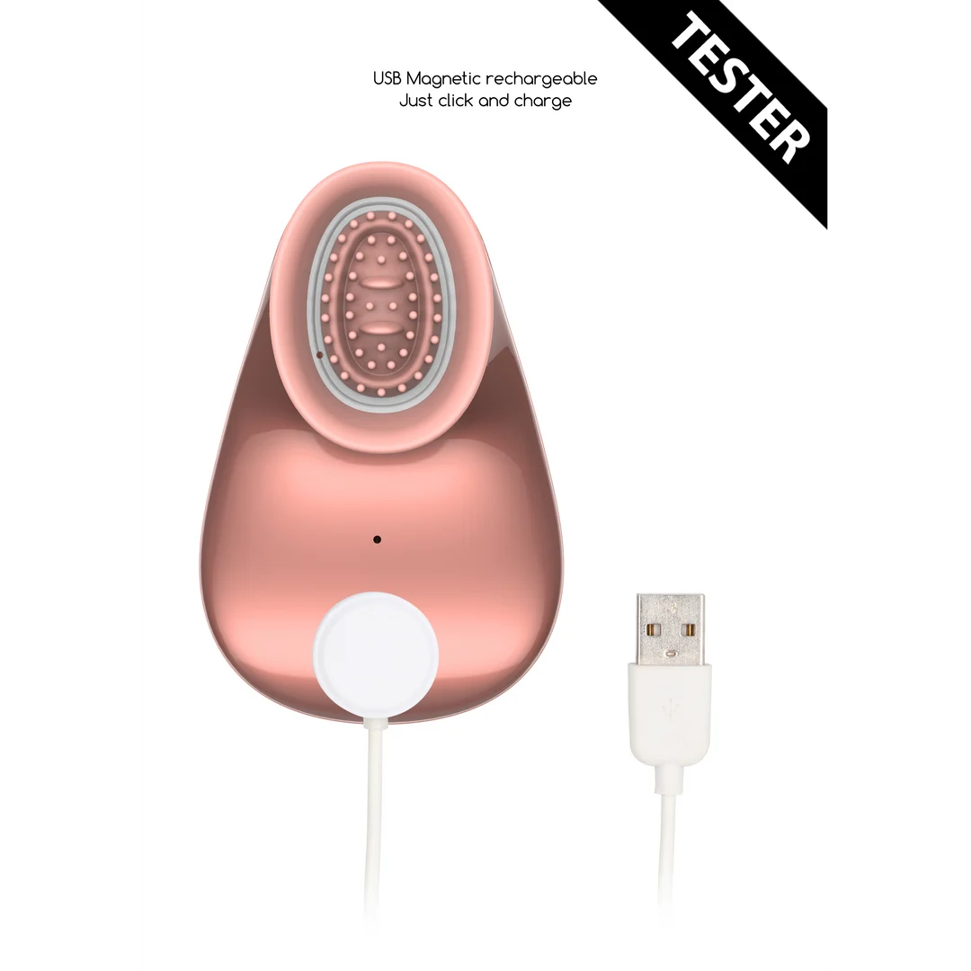 Clitoris vibrator met handsfree ontwerp – Tester Innovation by Shots - Afbeelding 4
