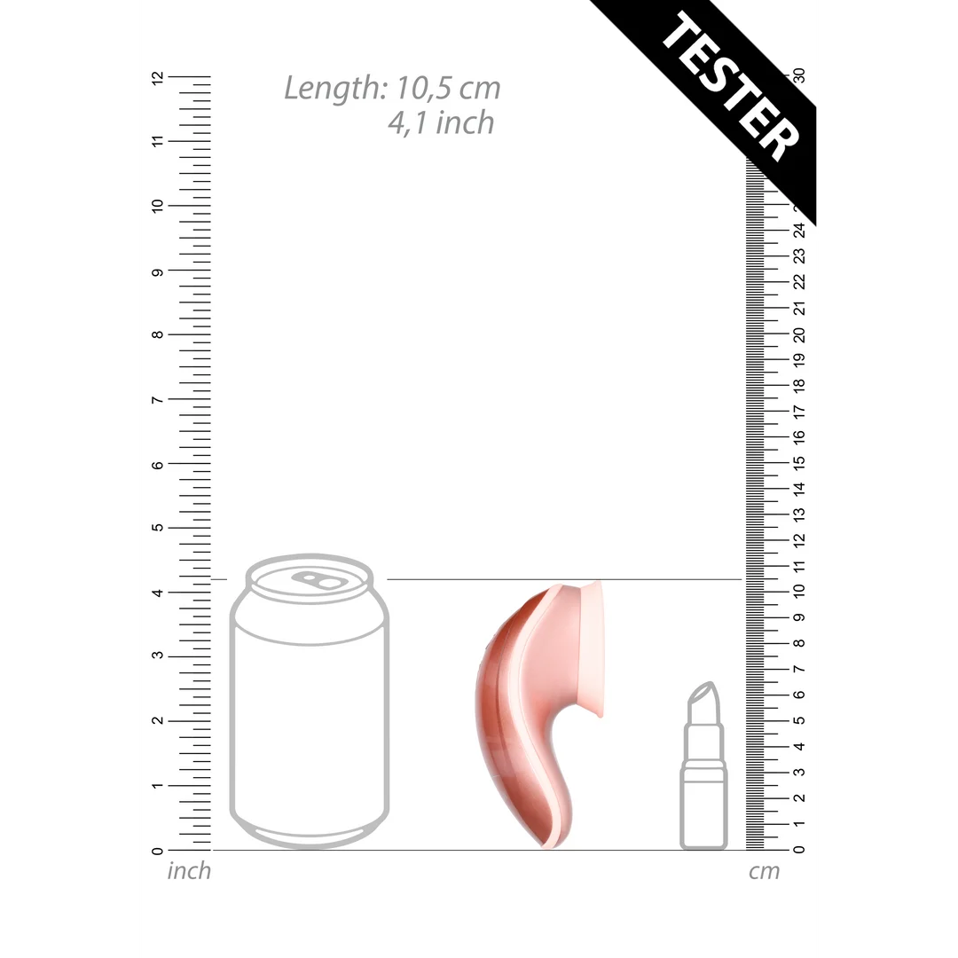 Clitoris vibrator met handsfree ontwerp – Tester Innovation by Shots - Afbeelding 5