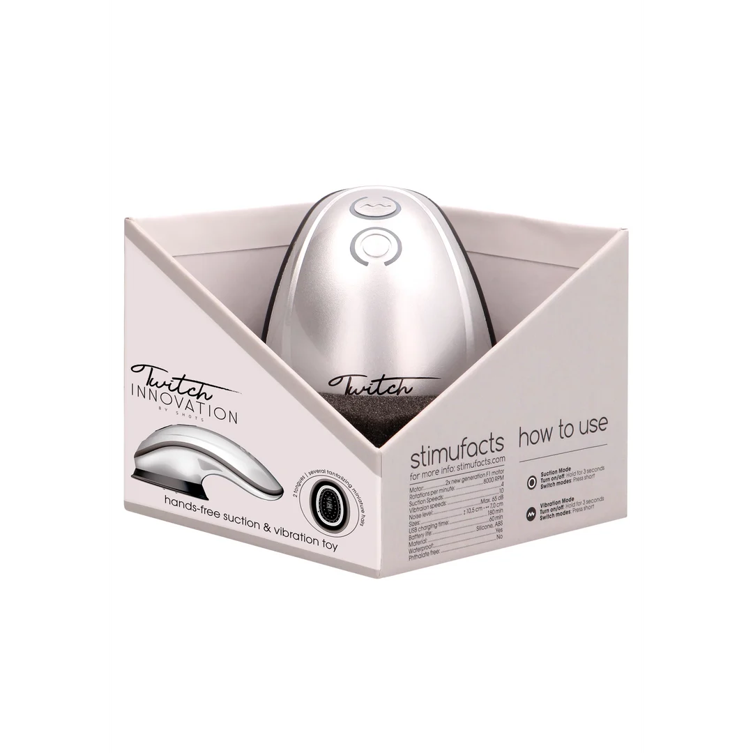 Clitoris vibrator met handsfree ontwerp – Tester Innovation by Shots - Afbeelding 20
