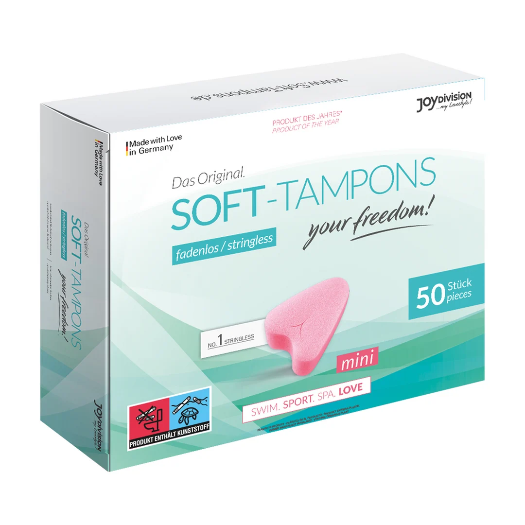Joydivision Soft Tampons Mini, 50 pezzi