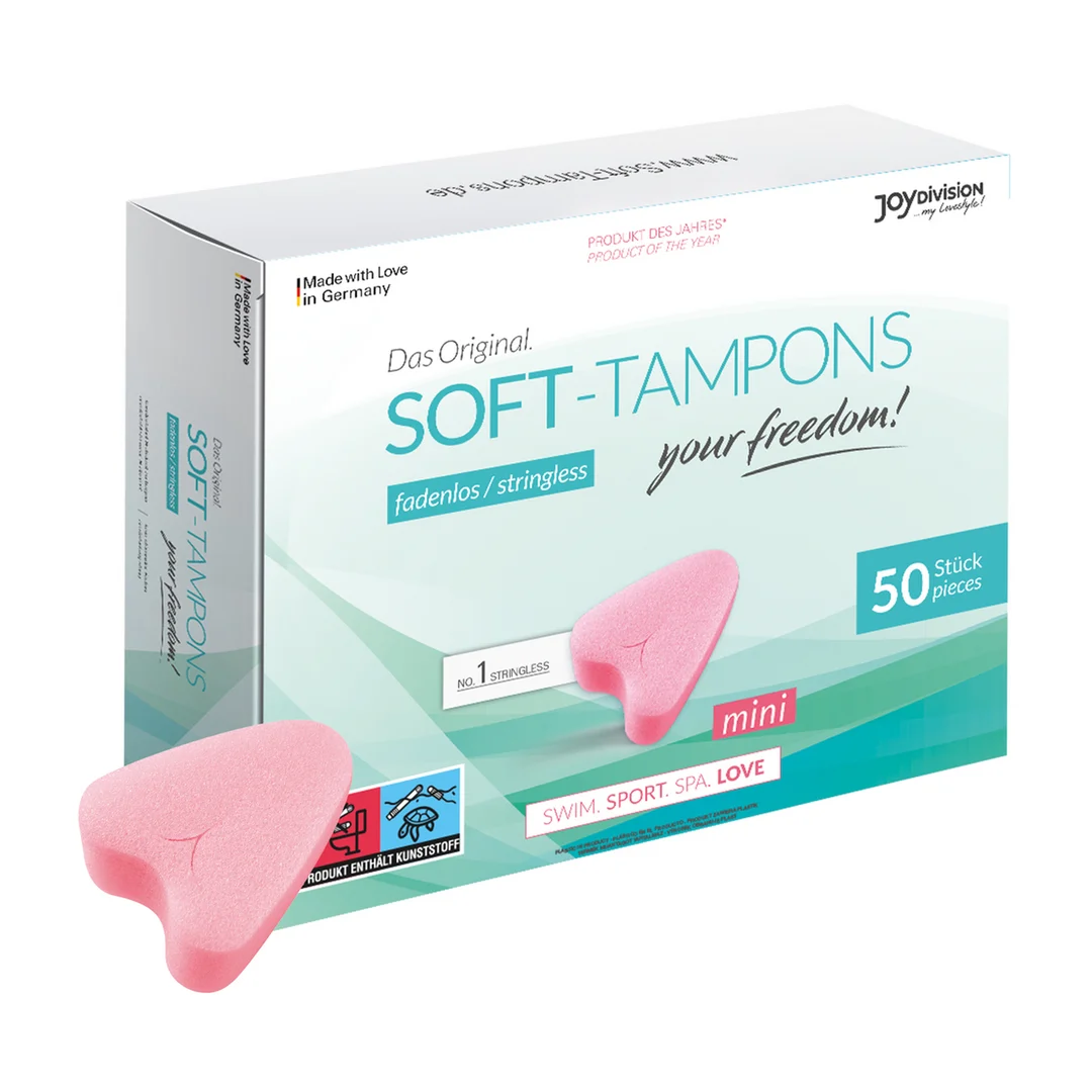 Joydivision Soft Tampons Mini, 50 pièces – Image 2