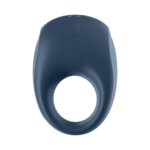 Vibrerende cockring met zachte silicone ring – Strong One - Vibrerende Cockring - Blauw - Afbeelding 2