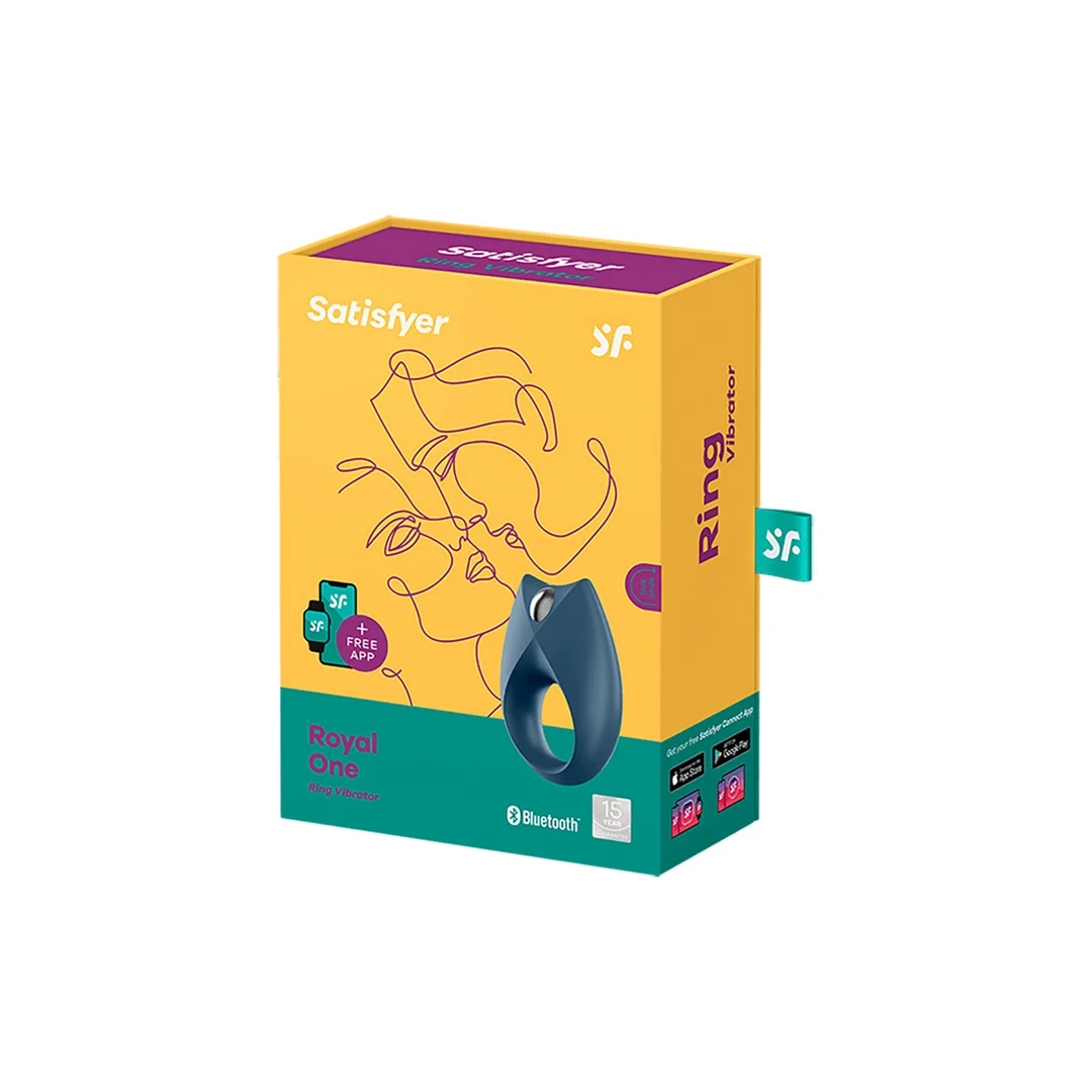 Vibrerende cockring met zachte ring – Royal One - Afbeelding 1